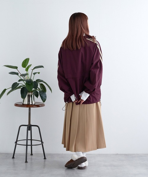 w closet（ダブルクローゼット）の「【2WAY】袖ラインナイロン