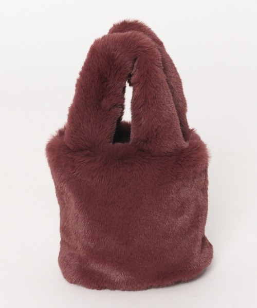 mysty woman（ミスティウーマン）の「ファーBAG 979414（ハンドバッグ・レディース・アイボリー/ピンク系その他・FREE）」の17枚目の写真