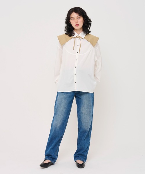 TINA：JOJUN（ティーナジョジュン）の「エンブレム刺繍入り ウエスタン