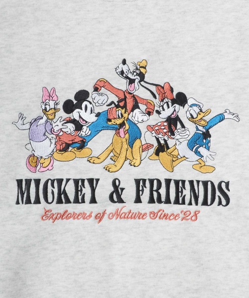 Disney(ディズニー)の「Disney/ディズニー ミッキーマウス くまのプーさん 裏起毛 サガラ刺繍 スウェット トレーナー(スウェット・レディース・グレー/ダークグリーン/ライトグレー/グリーン/オートミール/ベージュ/ネイビー/ラベンダー/ワイン・M/L)」の22枚目の写真