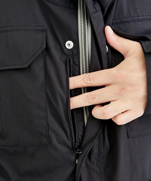 THE NORTH FACE PURPLE LABEL(ザ ノースフェイス パープルレーベル)の「【THE NORTH FACE PURPLE LABEL/ザノースフェイス】65/35 Mountain Parka/65/35マウンテンパーカー(マウンテンパーカー・メンズ・ブラック/ダークネイビー・MEDIUM/LARGE)」の13枚目の写真