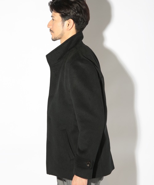 UNION STATION（ユニオンステーション）の「ハイブリッドモッサスタンドカラーブルゾン（ブルゾン・メンズ・キャメル/ライトグレー/ブラック・L/M/LL）」の8枚目の写真