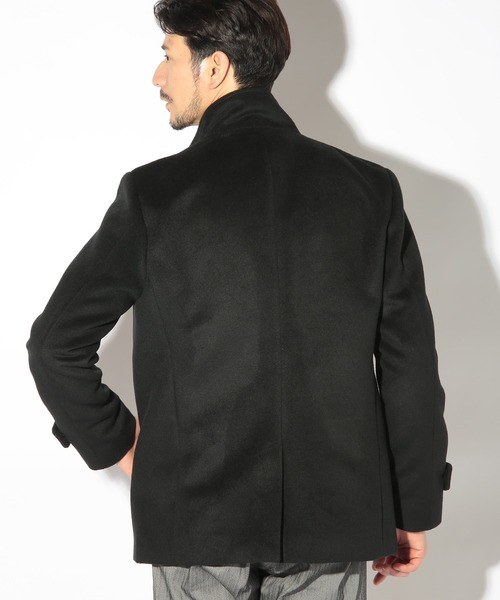 UNION STATION（ユニオンステーション）の「ハイブリッドモッサスタンドカラーブルゾン（ブルゾン・メンズ・キャメル/ライトグレー/ブラック・L/M/LL）」の9枚目の写真