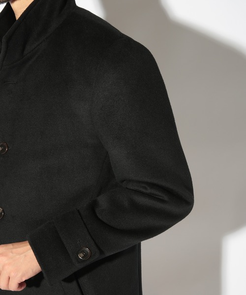 UNION STATION（ユニオンステーション）の「ハイブリッドモッサスタンドカラーブルゾン（ブルゾン・メンズ・キャメル/ライトグレー/ブラック・L/M/LL）」の11枚目の写真