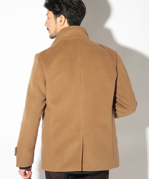 UNION STATION（ユニオンステーション）の「ハイブリッドモッサスタンドカラーブルゾン（ブルゾン・メンズ・キャメル/ライトグレー/ブラック・L/M/LL）」の18枚目の写真