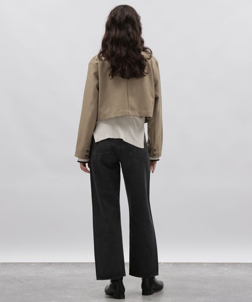 LAKOLE(ラコレ)の「クロップドジャケット / 978292(テーラードジャケット・レディース・ブラック/サンドグレー/ブラウン系その他・SMALL/MEDIUM)」の9枚目の写真