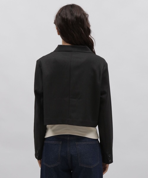 LAKOLE(ラコレ)の「クロップドジャケット / 978292(テーラードジャケット・レディース・ブラック/サンドグレー/ブラウン系その他・SMALL/MEDIUM)」の22枚目の写真
