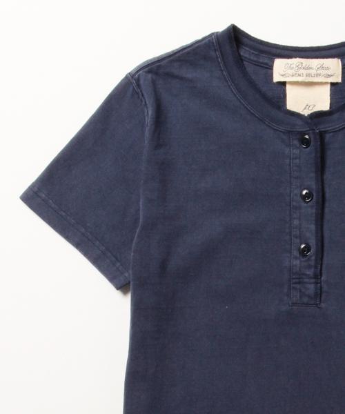 Ray BEAMS（レイビームス）の「◇REMI RELIEF×Ray BEAMS / 別注 ヘンリー ポケット Tシャツ（Tシャツ/カットソー・レディース・オフホワイト/グリーン系その他/ネイビー・ONE SIZE）」の10枚目の写真