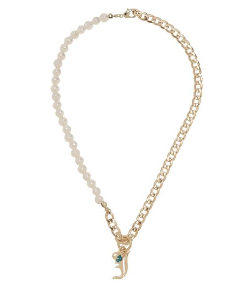 jouetie（ジュエティ）の「Jチャームネックレス（ネックレス・レディース・シルバー/ゴールド・FREE）」の2枚目の写真