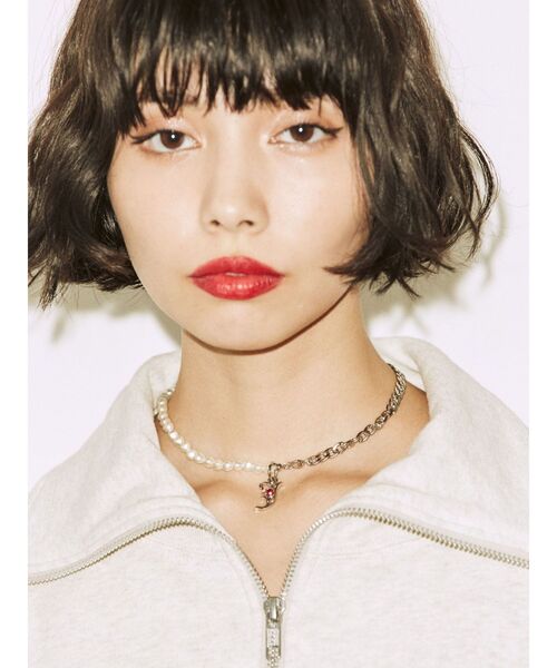 jouetie（ジュエティ）の「Jチャームネックレス（ネックレス・レディース・シルバー/ゴールド・FREE）」の4枚目の写真