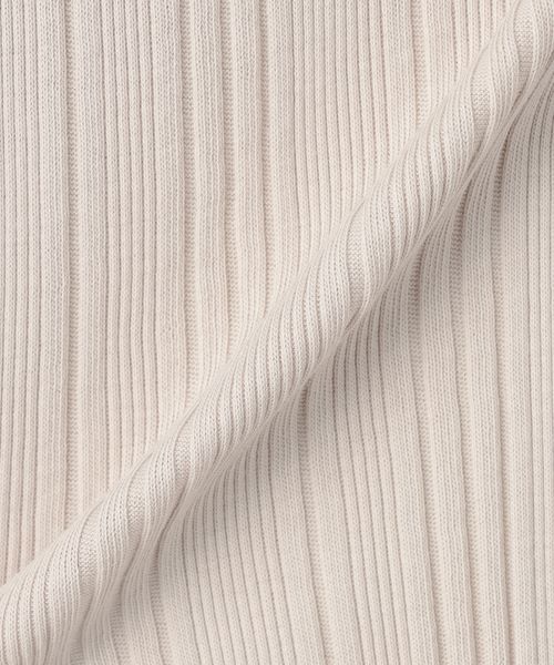 CROSS FUNCTION（クロスファンクション）の「肌にやさしくあたたかい HOT MOREメローハイネックT【CF/クロスファンクション】（Tシャツ/カットソー・レディース・ライトベージュ/ブラック/モカ・LL/L/M）」の5枚目の写真