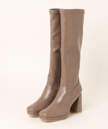 EDIT COLOGNE | ストーム付ロングブーツ(ブーツ)