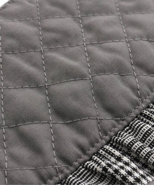 apres les cours(アプレレクール)の「チェック・キルティングフリルつけ襟(付け襟・キッズ・チェック/アイボリー・FREE)」の9枚目の写真