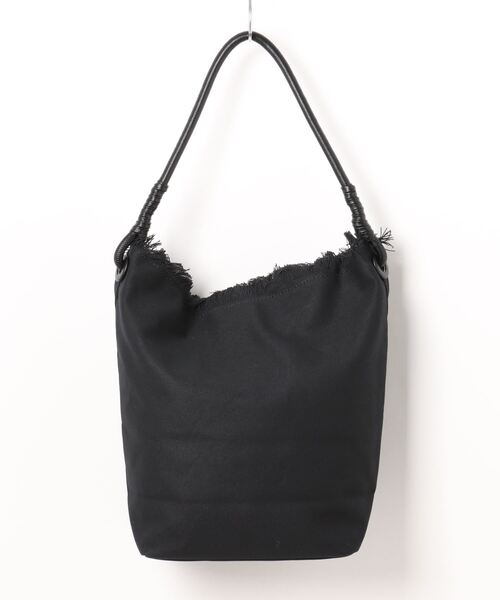 CURI BISCUI（キュリ　ビスキュイ）の「【CURIBISCUI】ワンハンドル キャンバス バッグ（トートバッグ・レディース・ブラック/ライム/オフホワイト・FREE）」の12枚目の写真