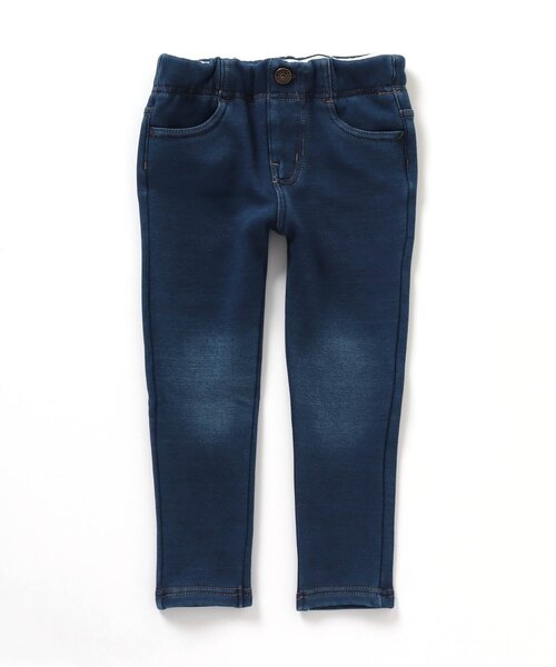 BREEZE(ブリーズ)の「【あったか】インディゴ裏シャギーデニム(デニムパンツ・キッズ・ブルー/ネイビー・90/100/110/120/130/140/80)」の8枚目の写真