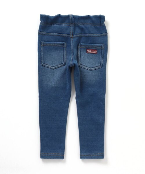 BREEZE(ブリーズ)の「【あったか】インディゴ裏シャギーデニム(デニムパンツ・キッズ・ブルー/ネイビー・90/100/110/120/130/140/80)」の9枚目の写真
