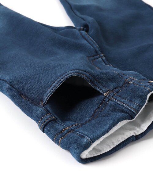 BREEZE(ブリーズ)の「【あったか】インディゴ裏シャギーデニム(デニムパンツ・キッズ・ブルー/ネイビー・90/100/110/120/130/140/80)」の12枚目の写真