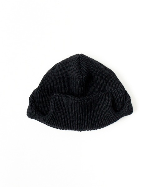 halo commodity（ハロ　コモディティー）の「[HALO COMMODITY/ハロ コモディティー] LIST FLIGHT ニットワッチキャップ（ハット・レディース・ブラック/アイボリー/ブラウン・F）」の21枚目の写真