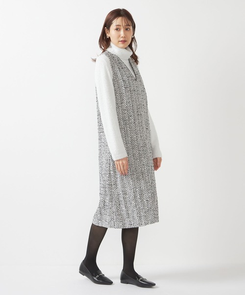 セール】ツイードジャンパースカート（ジャンパースカート）｜A/C