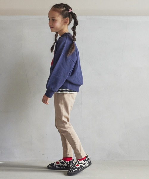 LSP WOW（エルエスピーワオ）の「【LSP WOW!】マイニチストレッチパンツ（90～130cm）（その他パンツ・キッズ・ブルー/ブラック/ライトピンク/カーキ/ネイビー/ベージュ/ミント/マスタード/ラベンダー/ライトグレー/ブラウン/レッド・80/90/100/110/120/130）」の15枚目の写真