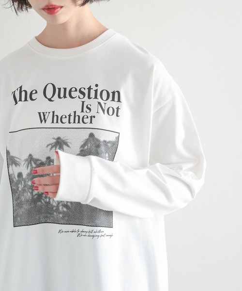 PAGEBOY(ページボーイ)の「フォトロゴロンT(Tシャツ/カットソー・レディース・オフホワイト/パープル系その他・FREE)」の13枚目の写真