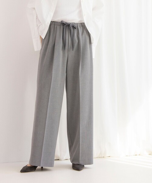 NOLLEY’S(ノーリーズ)の「ウォッシャブルElegantイージーパンツ(その他パンツ・レディース・ブルー系その他7/ライトグレー・36/38/40)」の8枚目の写真