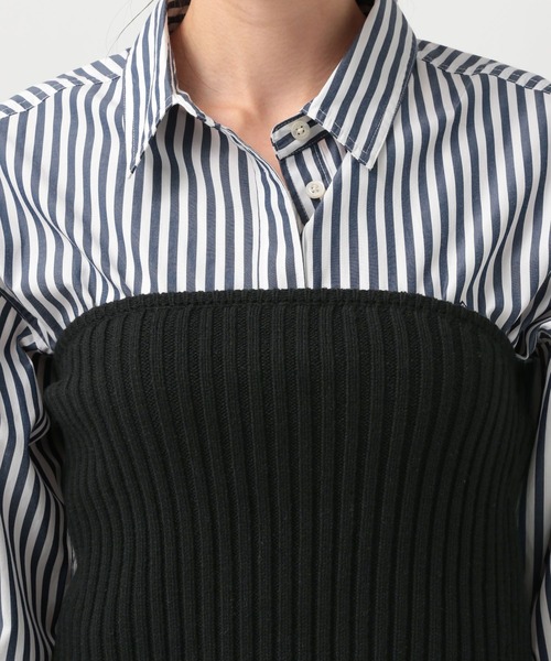 BAYFLOW（ベイフロー）の「リブニットビスチェ（ベスト・レディース・グレー/ブラック・FREE）」の14枚目の写真