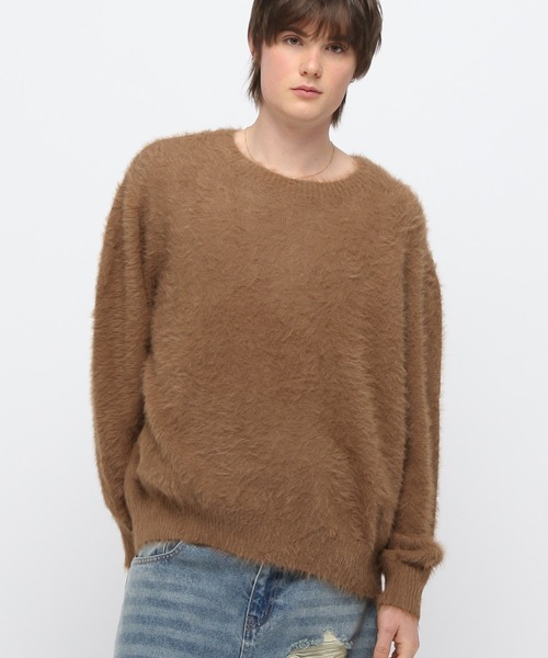 【セール】3.3Field Trip／フェザーニットプルオーバー 2105081（ニット/セーター）｜3.3 Field Trip （3.3フィールドトリップ） 6,336円