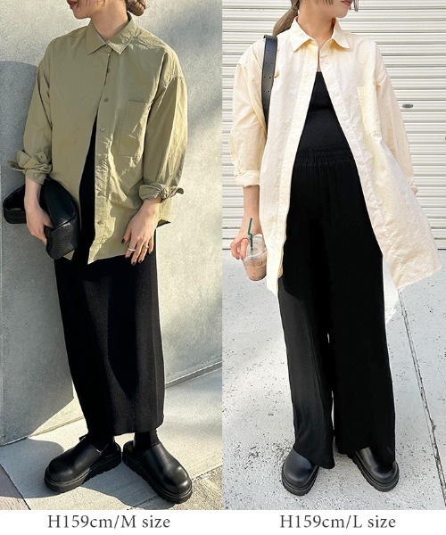 セール】【サイズ展開あり】ワークオーバーサイズシャツ（シャツ