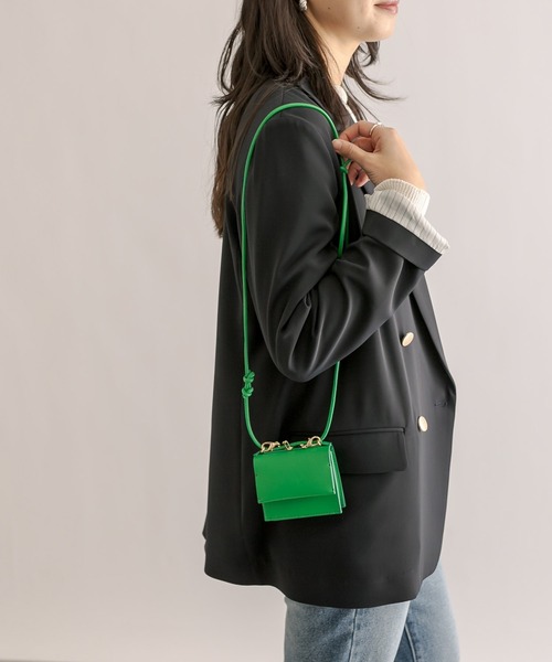 RIVE DROITE（リヴドロワ）の「mini bag（ショルダーバッグ・レディース・ブラック/グリーン/レモンイエロー・FREE）」の8枚目の写真