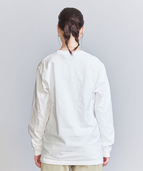 GOOD ROCK SPEED（グッドロックスピード）の「【別注】＜GOOD ROCK SPEED＞John Holmstrom プリント ロングスリーブTシャツ（Tシャツ/カットソー・レディース・イエロー/ホワイト・FREE）」の10枚目の写真