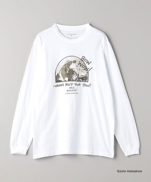 GOOD ROCK SPEED（グッドロックスピード）の「【別注】＜GOOD ROCK SPEED＞John Holmstrom プリント ロングスリーブTシャツ（Tシャツ/カットソー・レディース・イエロー/ホワイト・FREE）」の11枚目の写真