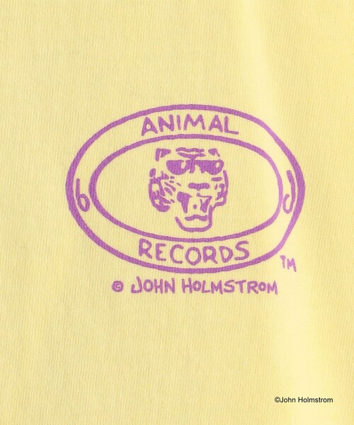GOOD ROCK SPEED（グッドロックスピード）の「【別注】＜GOOD ROCK SPEED＞John Holmstrom プリント ロングスリーブTシャツ（Tシャツ/カットソー・レディース・イエロー/ホワイト・FREE）」の17枚目の写真