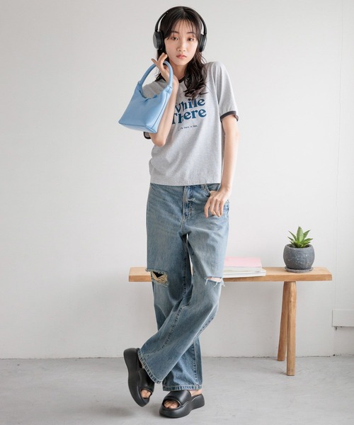 LOWRYS FARM（ローリーズファーム）の「ミニハンドバック　996852（ハンドバッグ・レディース・シルバー/ブルー/レッド/ブラック・FREE）」の18枚目の写真