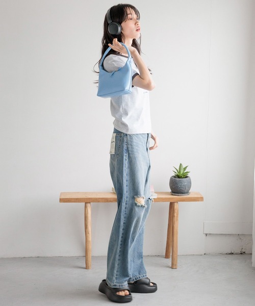 LOWRYS FARM（ローリーズファーム）の「ミニハンドバック　996852（ハンドバッグ・レディース・シルバー/ブルー/レッド/ブラック・FREE）」の19枚目の写真