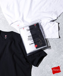 HANES | ”2枚セット”HANES (ヘインズ)417別注 2パックTシャツ HM1-Z703S(Tシャツ/カットソー)