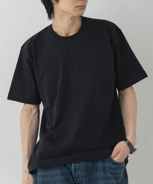 HANES（ヘインズ）の「”2枚セット”HANES (ヘインズ)417別注 2パックTシャツ HM1-Z703S（Tシャツ/カットソー・メンズ・ブラック/ホワイト・MEDIUM/LARGE/SMALL/X-LARGE）」の12枚目の写真