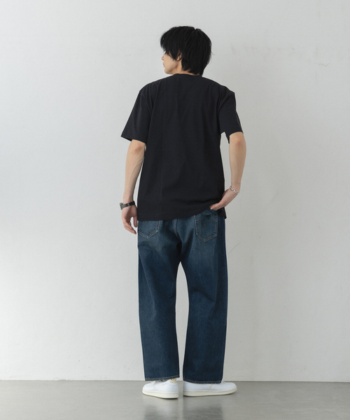 HANES（ヘインズ）の「”2枚セット”HANES (ヘインズ)417別注 2パックTシャツ HM1-Z703S（Tシャツ/カットソー・メンズ・ブラック/ホワイト・MEDIUM/LARGE/SMALL/X-LARGE）」の17枚目の写真