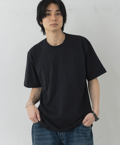 HANES（ヘインズ）の「”2枚セット”HANES (ヘインズ)417別注 2パックTシャツ HM1-Z703S（Tシャツ/カットソー・メンズ・ブラック/ホワイト・MEDIUM/LARGE/SMALL/X-LARGE）」の19枚目の写真