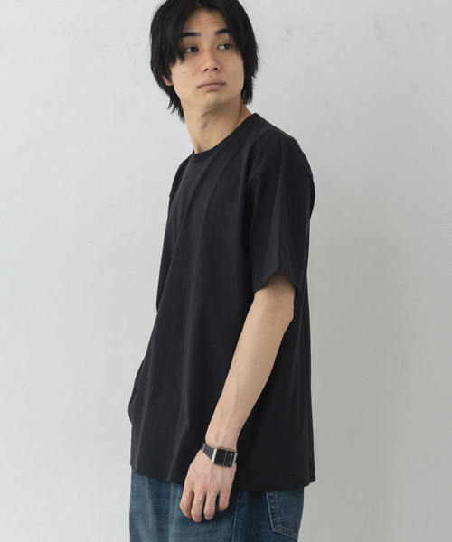 HANES（ヘインズ）の「”2枚セット”HANES (ヘインズ)417別注 2パックTシャツ HM1-Z703S（Tシャツ/カットソー・メンズ・ブラック/ホワイト・MEDIUM/LARGE/SMALL/X-LARGE）」の20枚目の写真