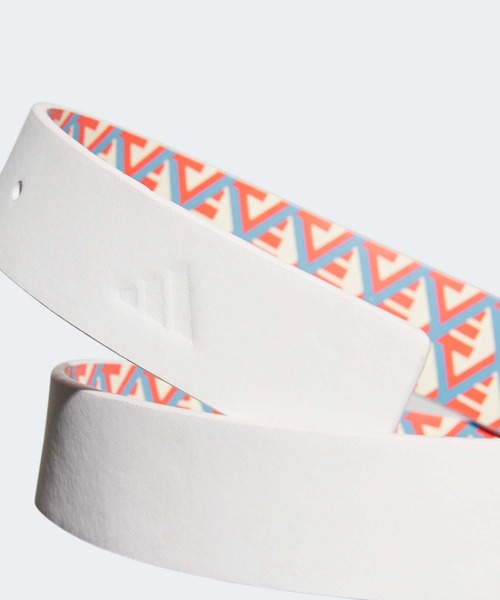 adidas（アディダス）の「リバーシブル グラフィックベルト【adidas Golf/アディダスゴルフ】（ベルト・レディース・ホワイト/ブラック・MEDIUM）」の4枚目の写真