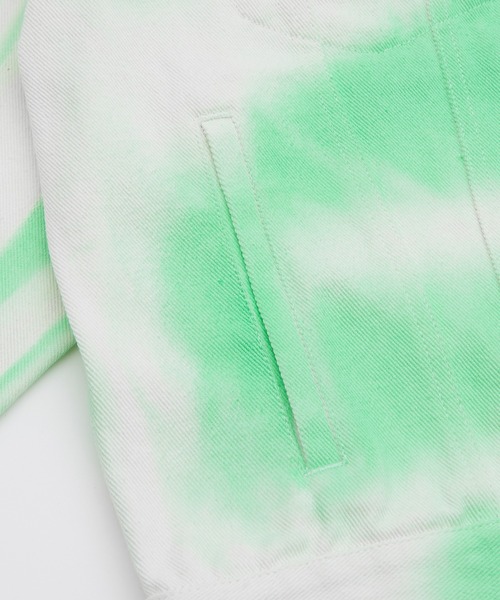 improves（インプローブス）の「スプレー加工 ジージャン（デニムジャケット・メンズ・ブラック/ホワイト系/ホワイト・LARGE/MEDIUM）」の16枚目の写真