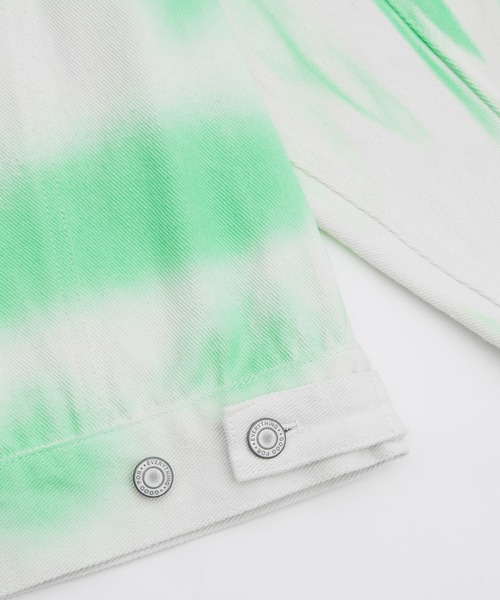 improves（インプローブス）の「スプレー加工 ジージャン（デニムジャケット・メンズ・ブラック/ホワイト系/ホワイト・LARGE/MEDIUM）」の18枚目の写真