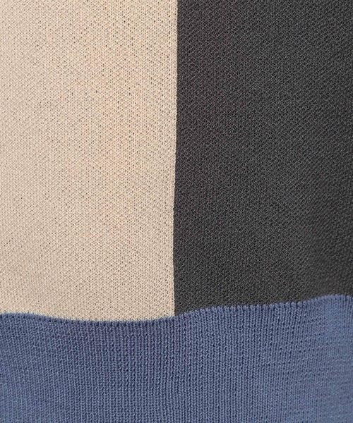 niko and...（ニコアンド）の「カラーブロックニットVネックカーディガン（カーディガン/ボレロ・メンズ・ブラック/アイボリー/オレンジ・MEDIUM/LARGE）」の22枚目の写真