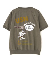 AVIREX | 《直営店限定》NOT SWEAT T-SHIRT USN / ノット スウェット Tシャツ USネイビー / AVIREX / アヴィレックス(Tシャツ/カットソー)