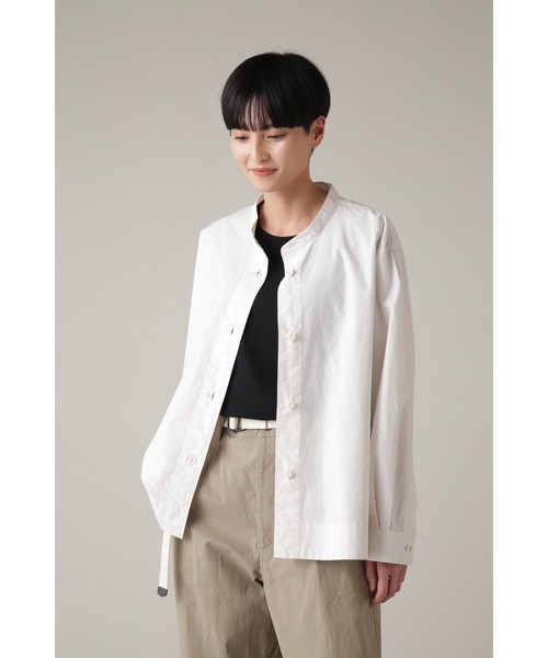 MHL.（エムエイチエル）の「COTTON RAMIE POPLIN（シャツ/ブラウス