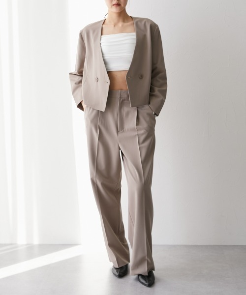 nissen（ニッセン）の「フロントプリーツカップ付きキャミソール（キャミソール・レディース・ブラック/グレー/ホワイト・M）」の21枚目の写真