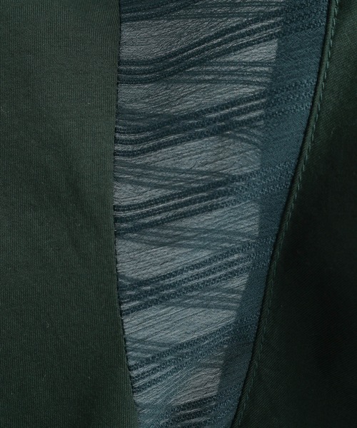 Andemiu（アンデミュウ）の「【WEB限定】ソデフハクカットソー111293（Tシャツ/カットソー・レディース・オレンジ/ネイビー/ホワイト/グレイッシュベージュ/ブラック/ブルー/ホワイト系その他/ライトグリーン/ピンク/ブルー系その他/ブルー系その他5/グリーン/レッド・ﾌﾘ-/FREE）」の16枚目の写真