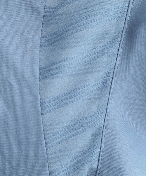 Andemiu（アンデミュウ）の「【WEB限定】ソデフハクカットソー111293（Tシャツ/カットソー・レディース・オレンジ/ネイビー/ホワイト/グレイッシュベージュ/ブラック/ブルー/ホワイト系その他/ライトグリーン/ピンク/ブルー系その他/ブルー系その他5/グリーン/レッド・ﾌﾘ-/FREE）」の17枚目の写真