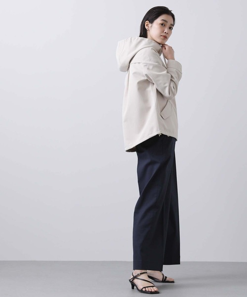 Gready Brilliant（グレディブリリアン）の「ライニングＢＤフードブルゾン（ブルゾン・レディース・ネイビー/アイボリー・FREE）」の14枚目の写真